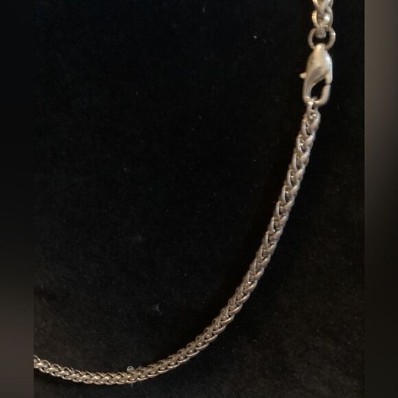 Handcrafted Bump’s Creations Fire Cross Pendant Necklace - Picture 6 of 8